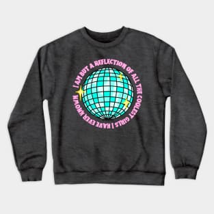 Reflection of the Coolest Girls - The Peach Fuzz Crewneck Sweatshirt